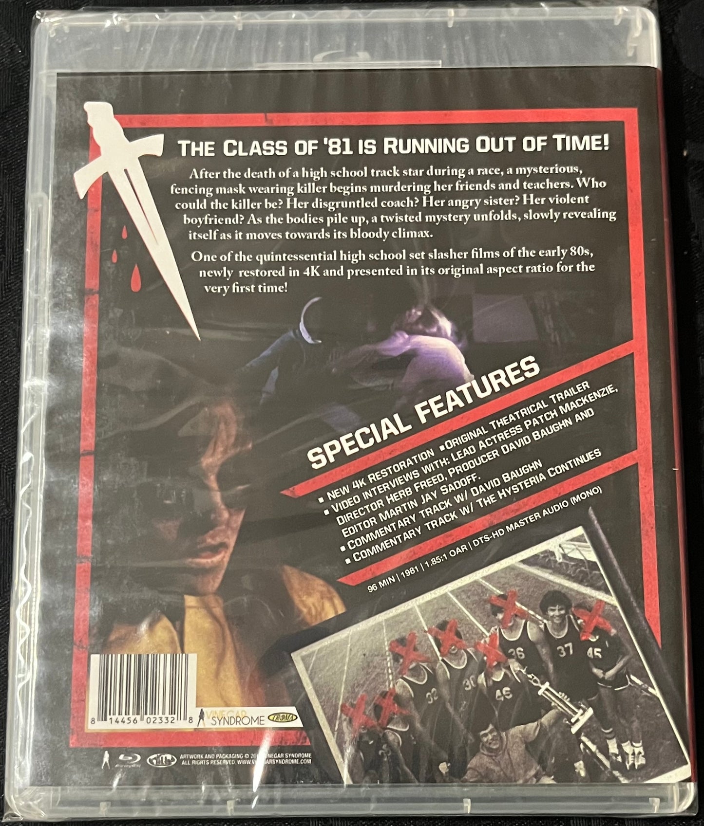 GRADUATION DAY(1981) BLU RAY