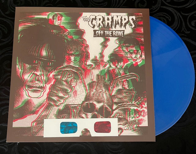 The hotsell Cramps Off The Bone red vinyl lp with 3-D cover and 3-D glasses