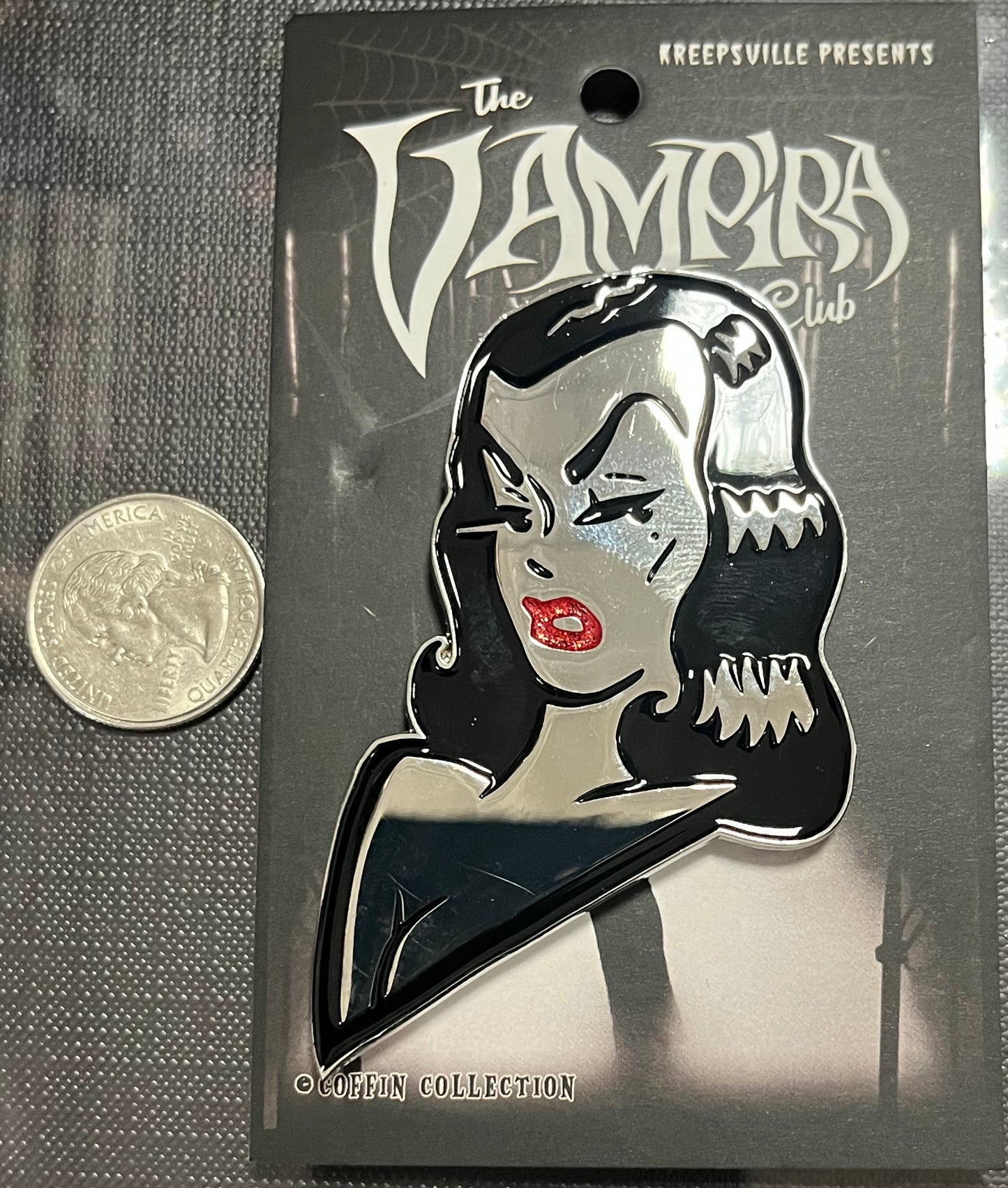 VAMPIRA ENAMEL PIN