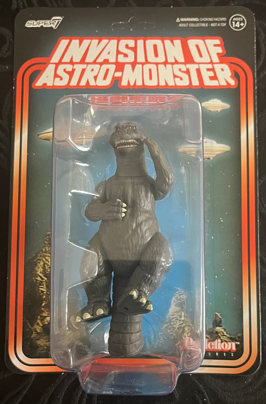Super7 ReAction GODZILLA 65’ Victory Celebration 3.75” Figure New