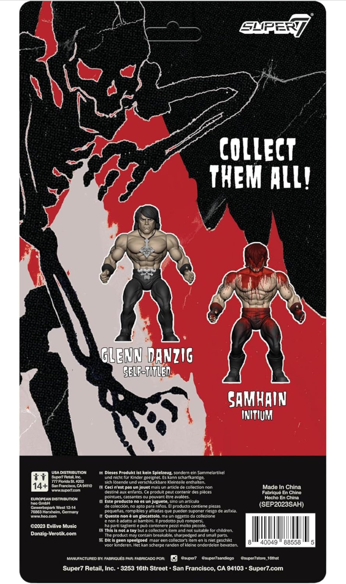 Danzig Vintage Figures Wave 1: DANZIG Action Figure