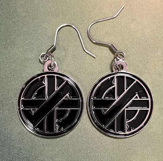 CRASS Earrings Set Of Two