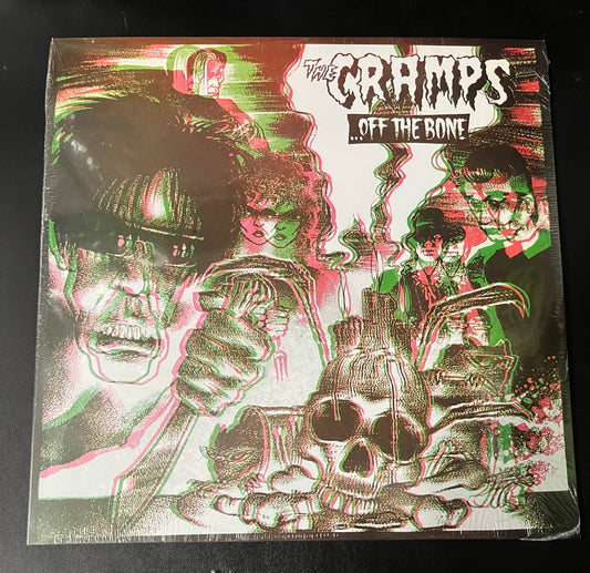 THE CRAMPS Off The Bone LP NEW REISSUE Colored Vinyl