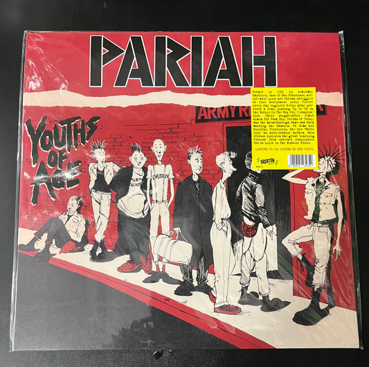 PARIAH Youths Of Age LP NEW REISSUE