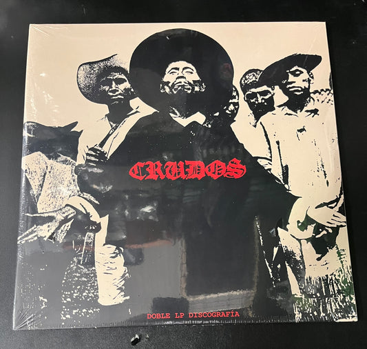 LOS CRUDOS Doble LP Discografia LP NEW