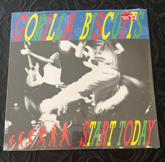GORILLA BISCUITS Start Today LP NEW Reissue Color Vinyl