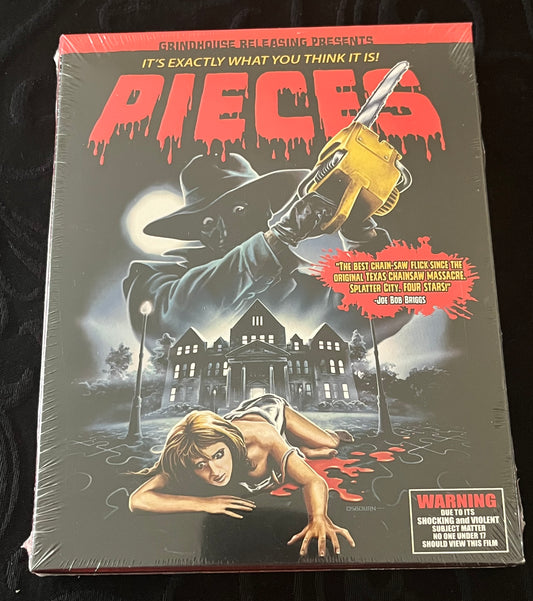 PIECES (1982) 3 Disc BLU RAY Box Set NEW