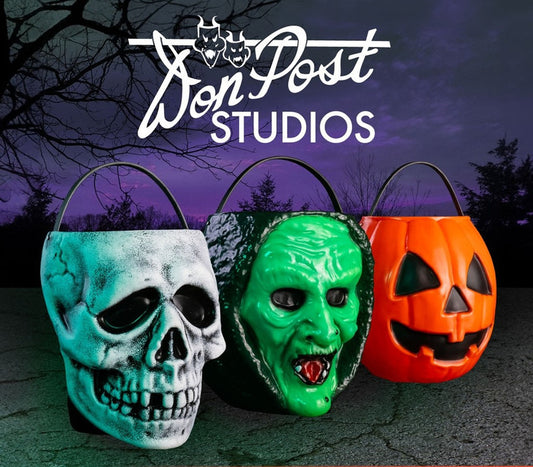 Halloween III Don Post Studios CANDY PAIL SET OF 3