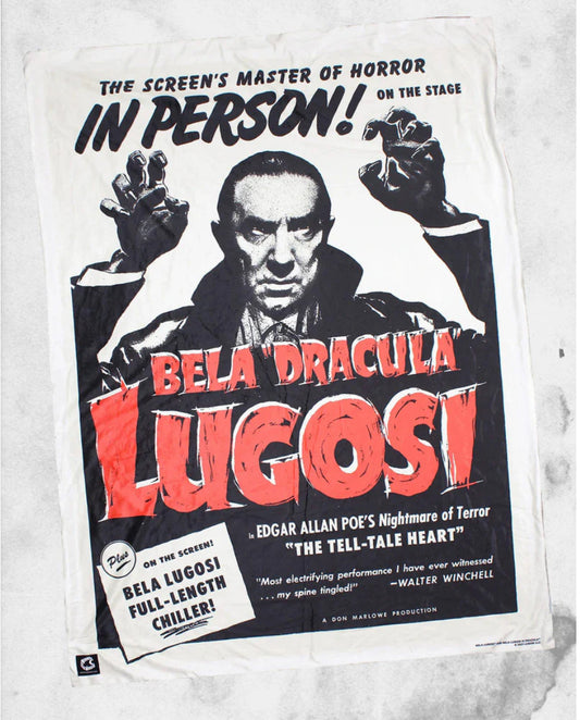 Bela Lugosi DRACULA Throw Blanket