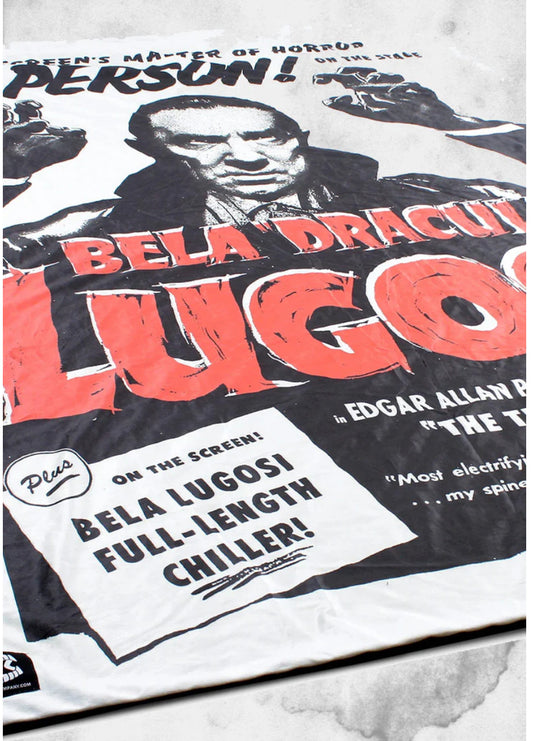 Bela Lugosi DRACULA Throw Blanket