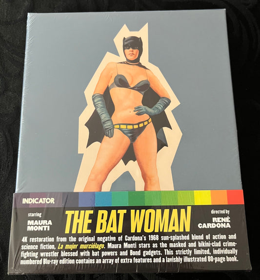 THE BAT WOMAN (1968) BLU RAY Box Set Limited / Numbered