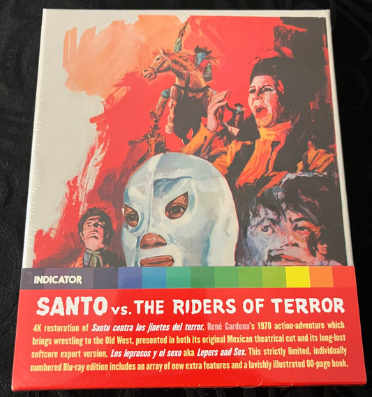 SANTO VS THE RIDERS OF TERROR (1970) BLU RAY Box Set Limited / Numbered
