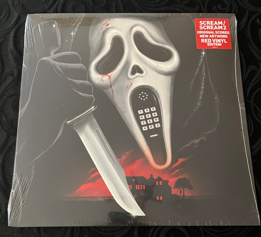 Marco Beltrami SCREAM / SCREAM 2 OST Soundtrack LP Limited Red Vinyl