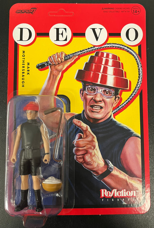 Super7 ReAction DEVO MARK MOTHERSBAUGH 3.75” Figure