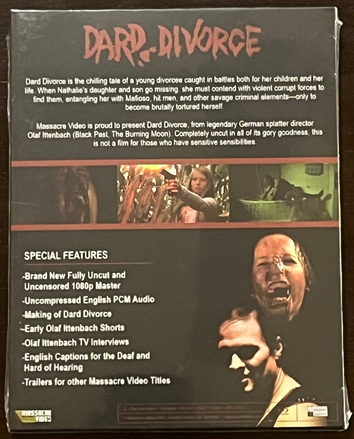 DARD DIVORCE (2007) BLU RAY NEW