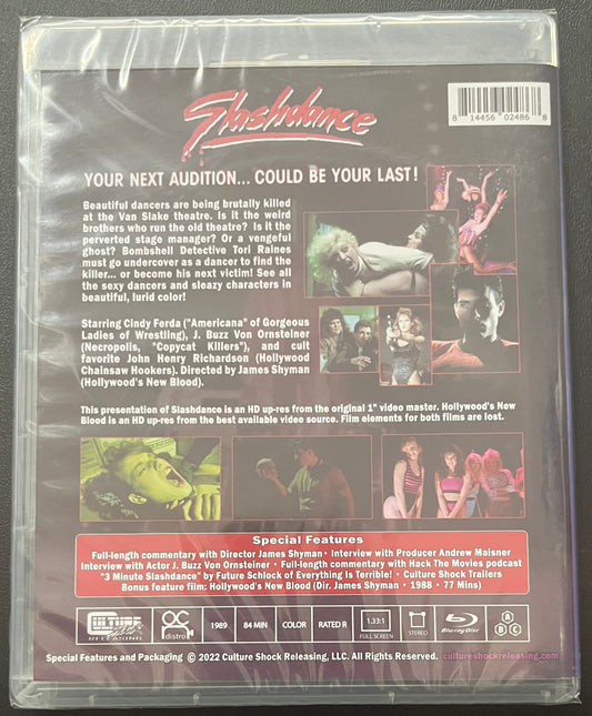 SLASHDANCE (1989) BLU RAY NEW