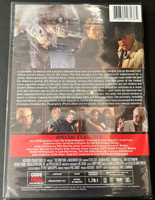 THE BONE YARD (1991) DVD NEW Out Of Print