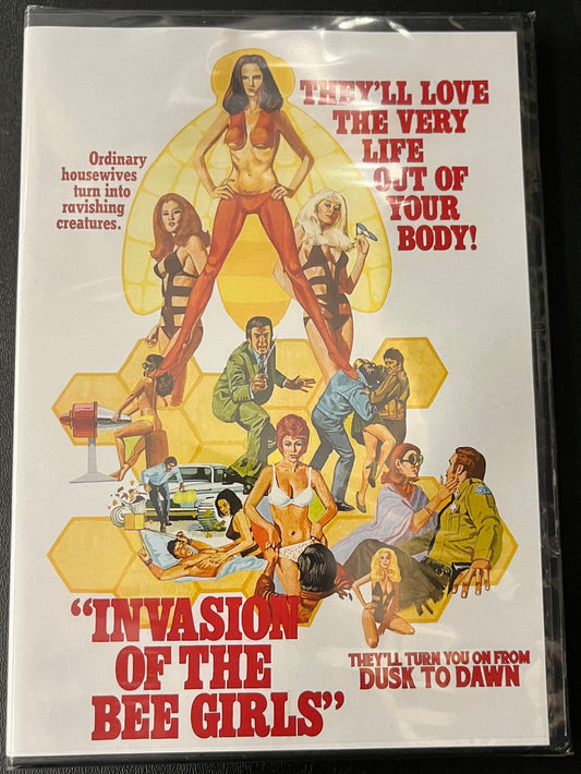 INVASION OF THE BEE GIRLS (1973) DVD NEW
