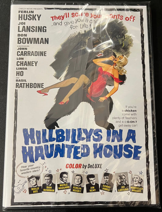 HILLBILLYS IN A HAUNTED HOUSE (1967) DVD NEW