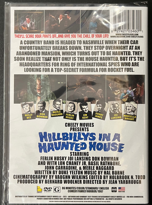 HILLBILLYS IN A HAUNTED HOUSE (1967) DVD NEW