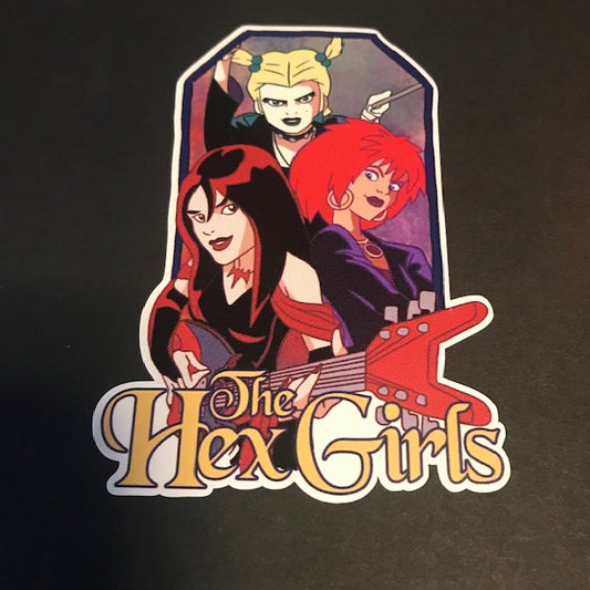 THE HEX GIRLS 4" X 4" Vinyl Decal