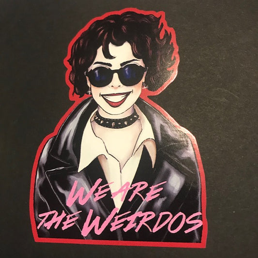 THE CRAFT WE ARE THE WEIRDOS 3" X 4" Vinyl Decal