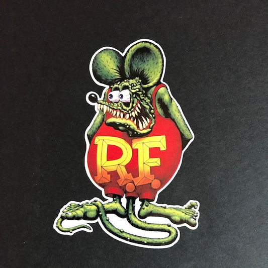 RAT FINK 3" X 4" Vinyl Decal