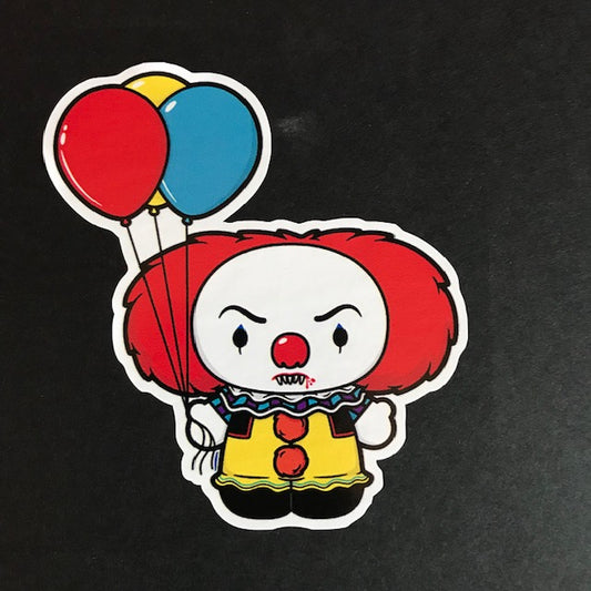HELLO PENNYWISE 3" X 4" Vinyl Decal