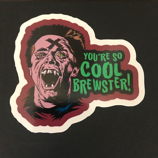 FRIGHT NIGHT 4" X 4" Vinyl Decal