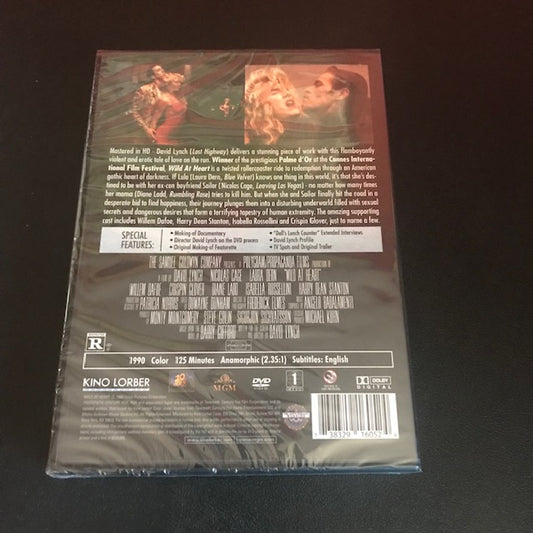 WILD AT HEART (1990) DVD NEW