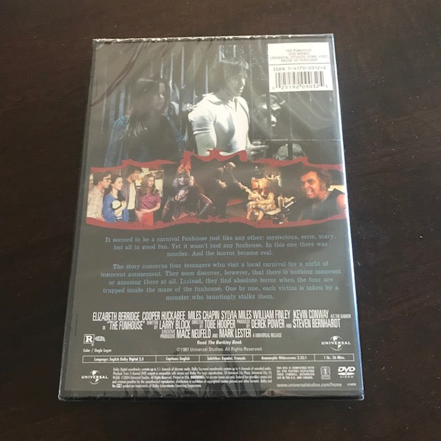THE FUNHOUSE (1981) DVD NEW
