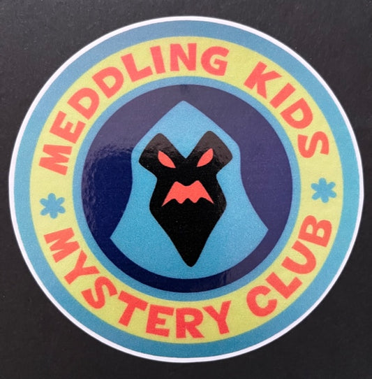 MEDDLING KIDS MYSTERY CLUB 4" Vinyl Decal