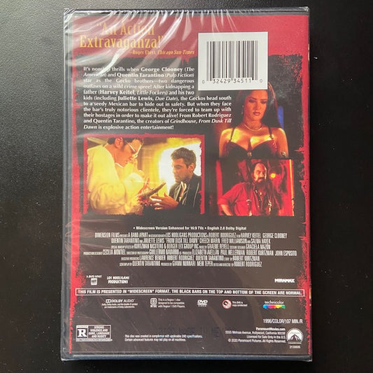 Robert Rodriguez's FROM DUSK TILL DAWN (1996) DVD NEW