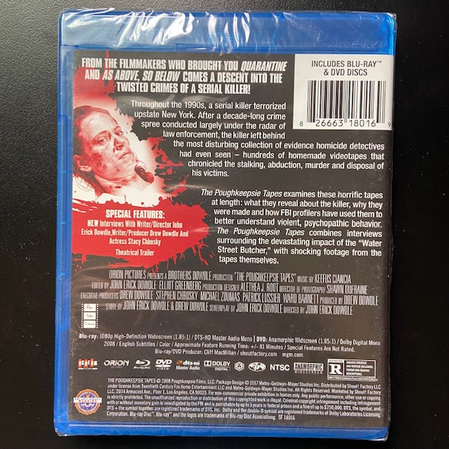 THE POUGHKEEPSIE TAPES (2007) BLU RAY + DVD NEW
