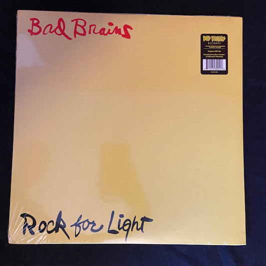 BAD BRAINS Rock For Light VINYL LP NEW REISSUE
