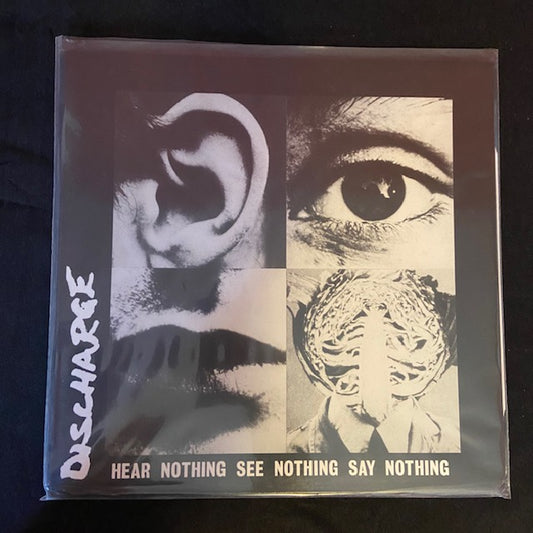DISCHARGE Hear Nothing See Nothing Say Nothing VINYL LP NEW REISSUE