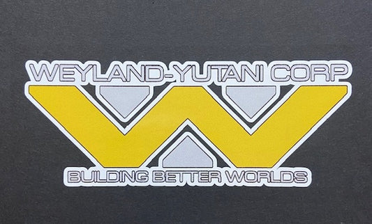 WEYLAND-YUTANI CORP 5.5"x 2" Die Cut Color Vinyl Decal Water/Weather Resistant