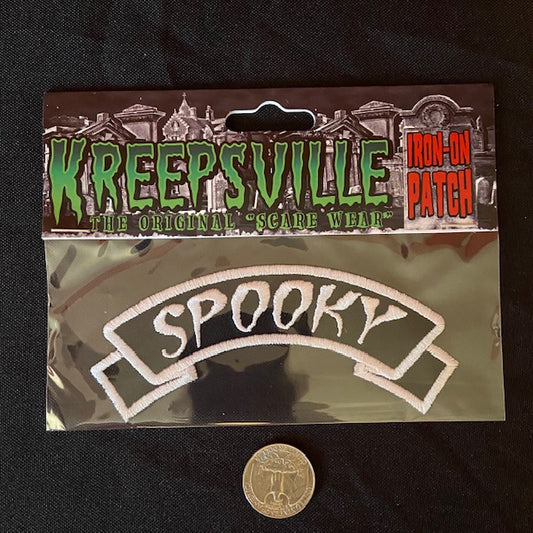 Kreepsville SPOOKY Iron On Patch