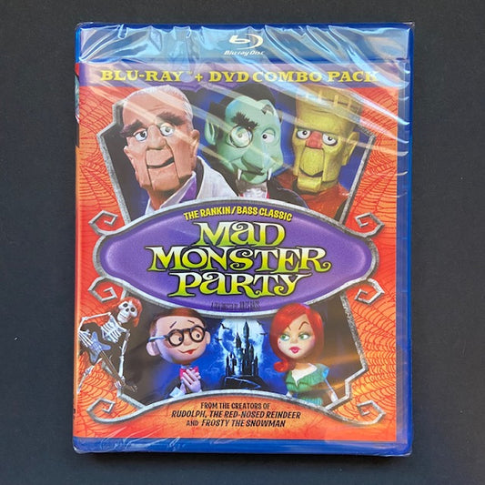 MAD MONSTER PARTY (1967) BLU RAY + DVD NEW