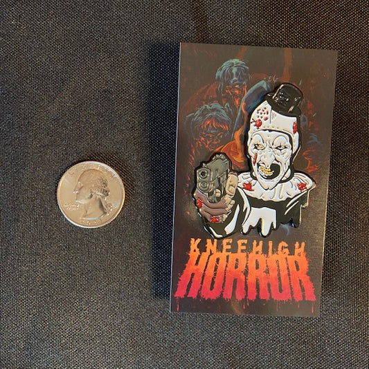 Terrifier ART THE CLOWN ENAMEL PIN