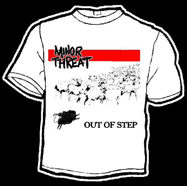 MINOR THREAT Short Sleeve T Shirt