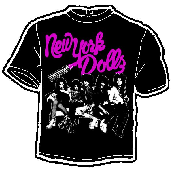 NEW YORK DOLLS Short Sleeve T Shirt