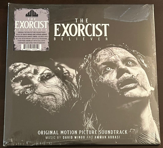 THE EXORCIST BELIEVER Soundtrack DBL LP Black / White Swirl Color Vinyl