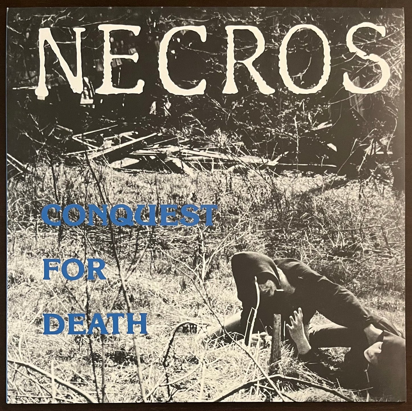 NECROS Conquest For Death LP NEW REISSUE