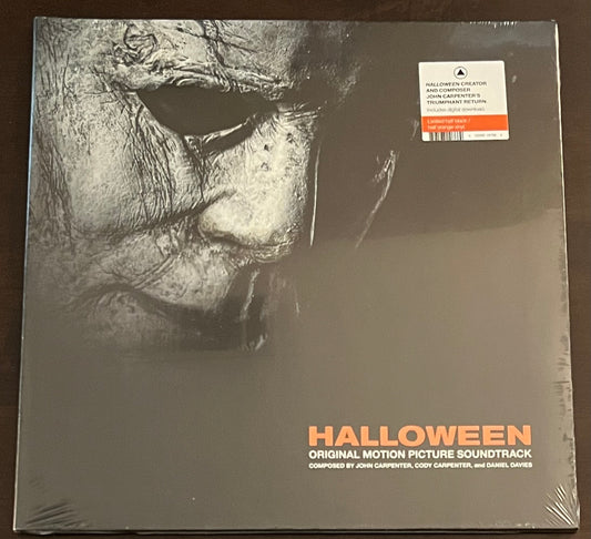 HALLOWEEN (2018) Soundtrack LP Orange / Black Color Vinyl