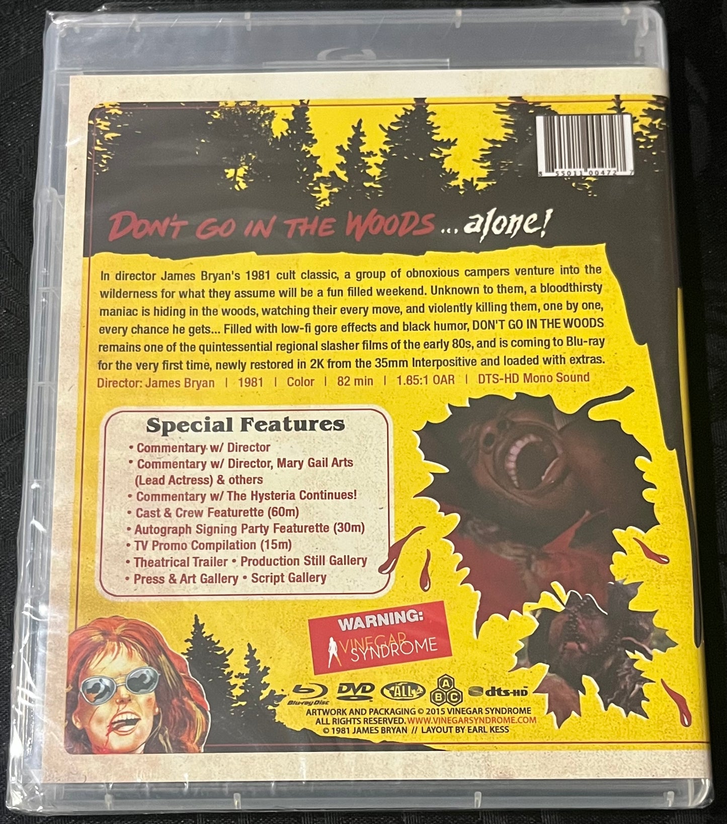 DON’T GO IN THE WOODS… ALONE! (1981) BLU RAY