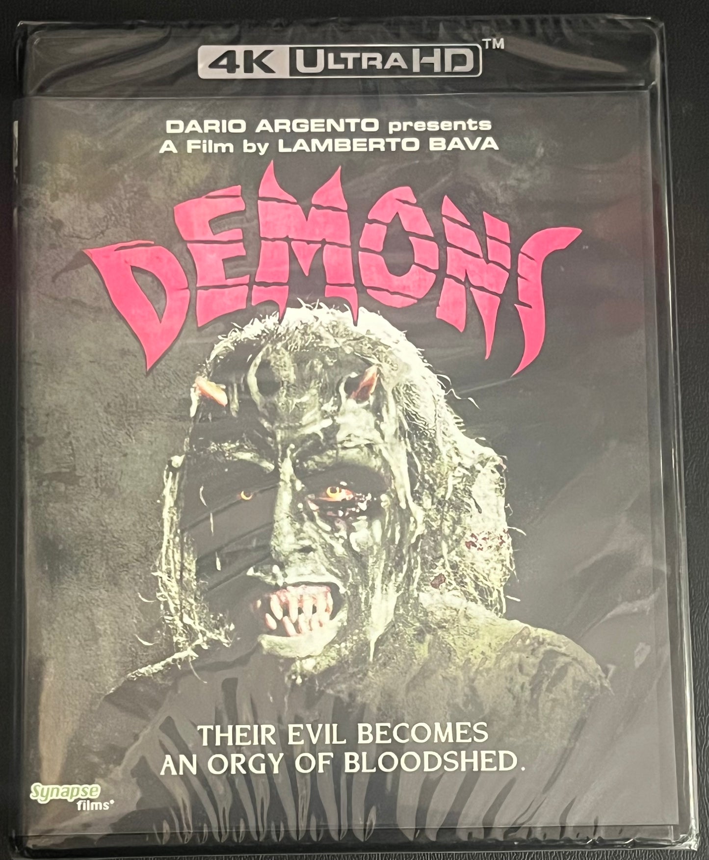 DEMONS (1985) 4K UHD NEW