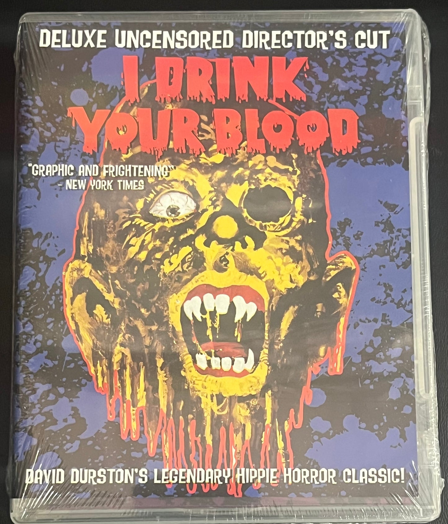 I DRINK YOUR BLOOD (1971) BLU RAY NEW All Region