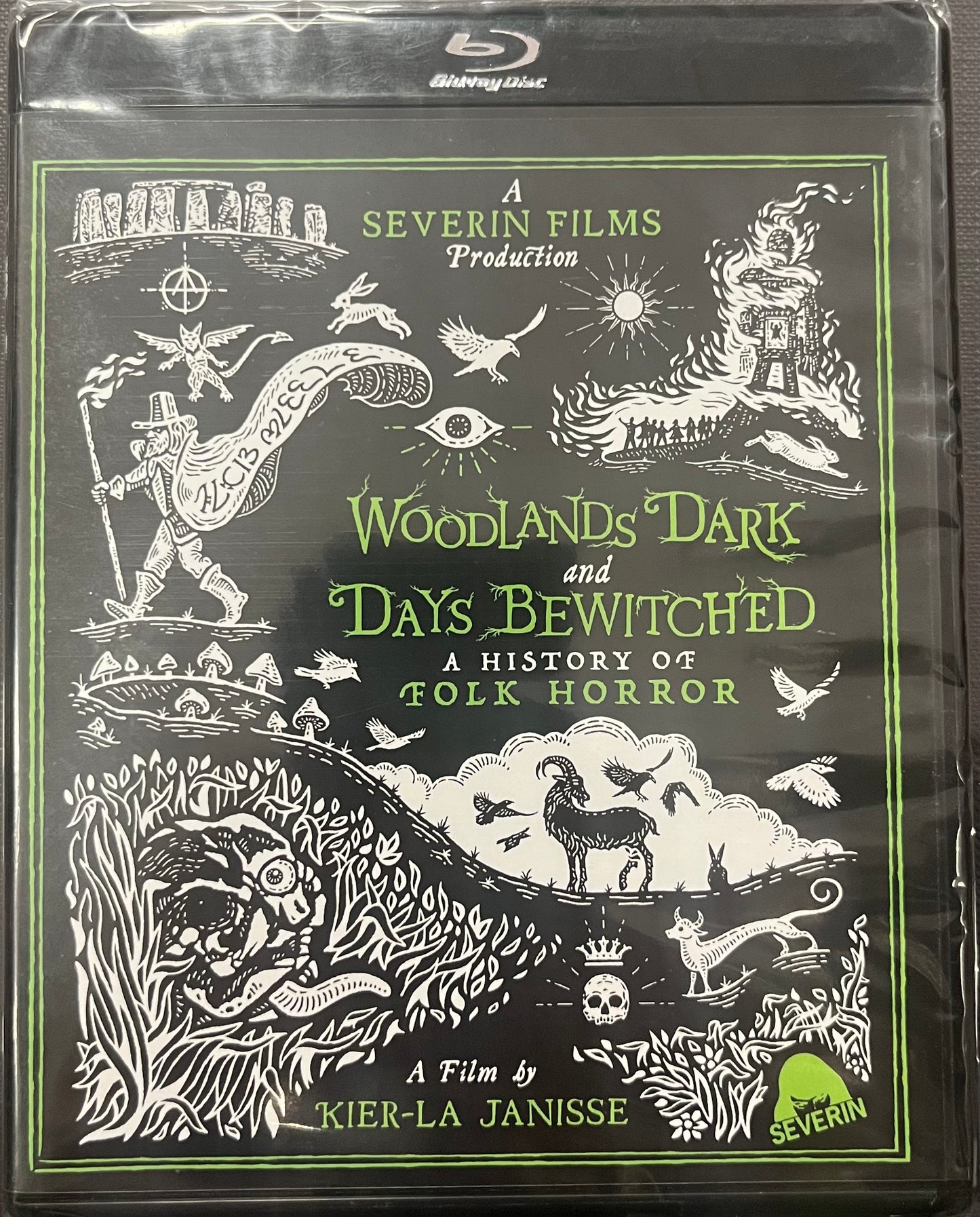 WOODLANDS DARK AND DAYS BEWITCHED A HISTORY OF FOLK HORROR (2021) BLU RAY