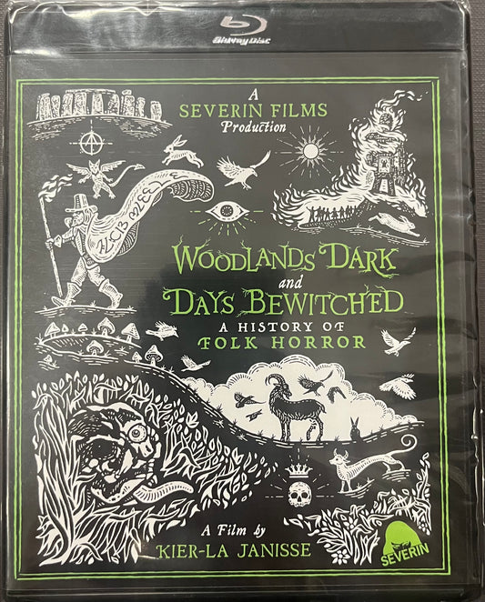 WOODLANDS DARK AND DAYS BEWITCHED A HISTORY OF FOLK HORROR (2021) BLU RAY